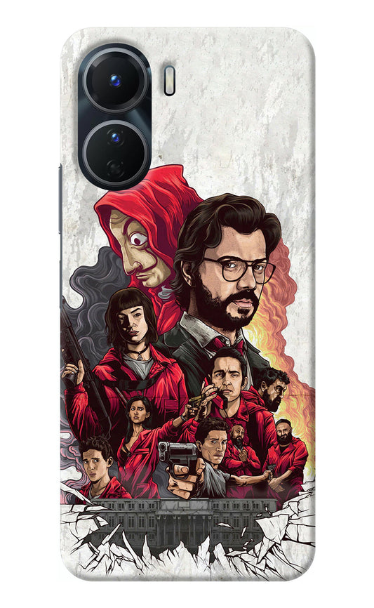 Money Heist Artwork Vivo Y56 5G Back Cover