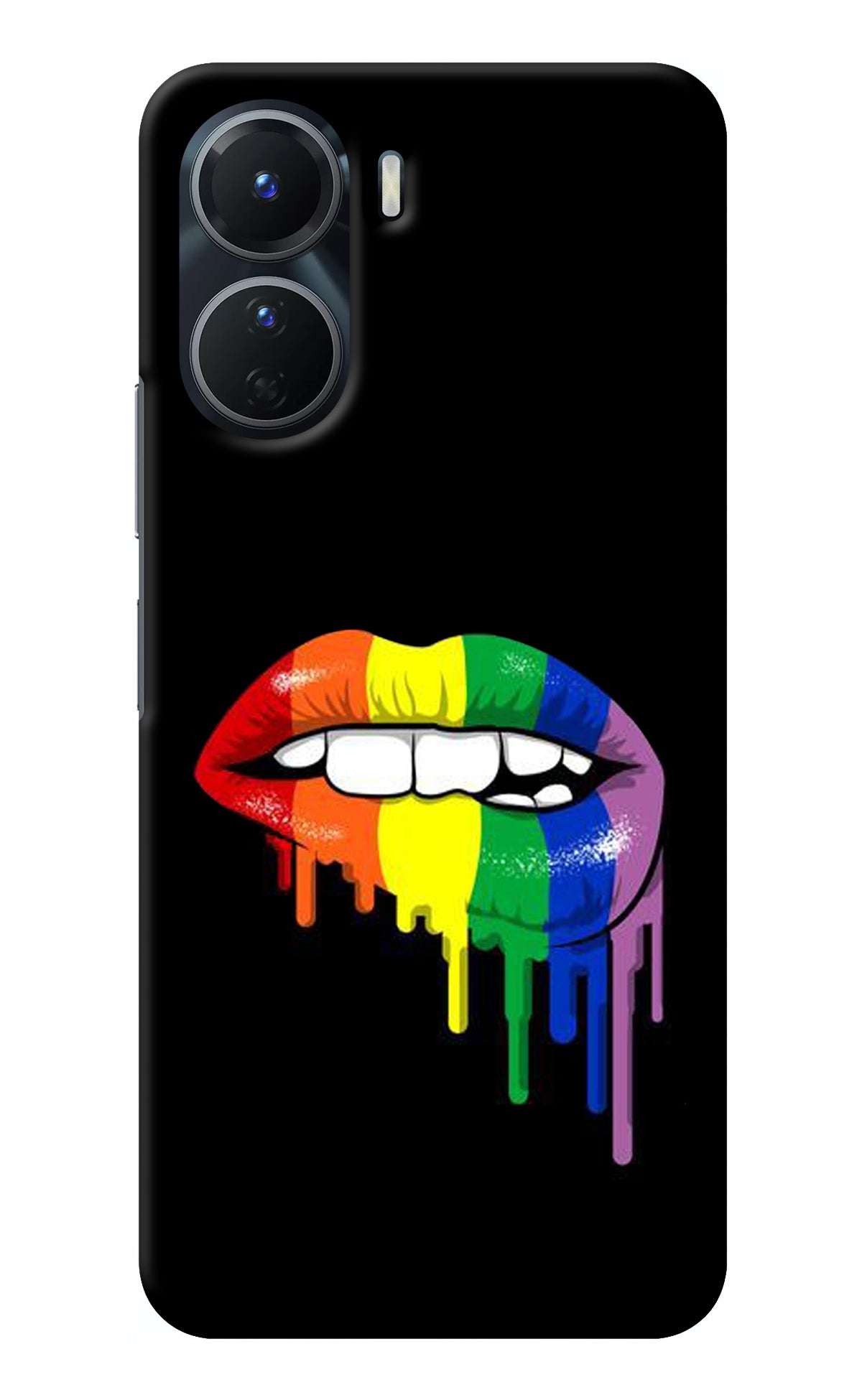 Lips Biting Vivo Y56 5G Back Cover