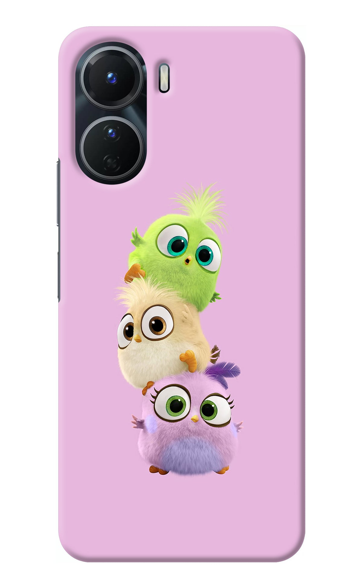 Cute Little Birds Vivo Y56 5G Back Cover