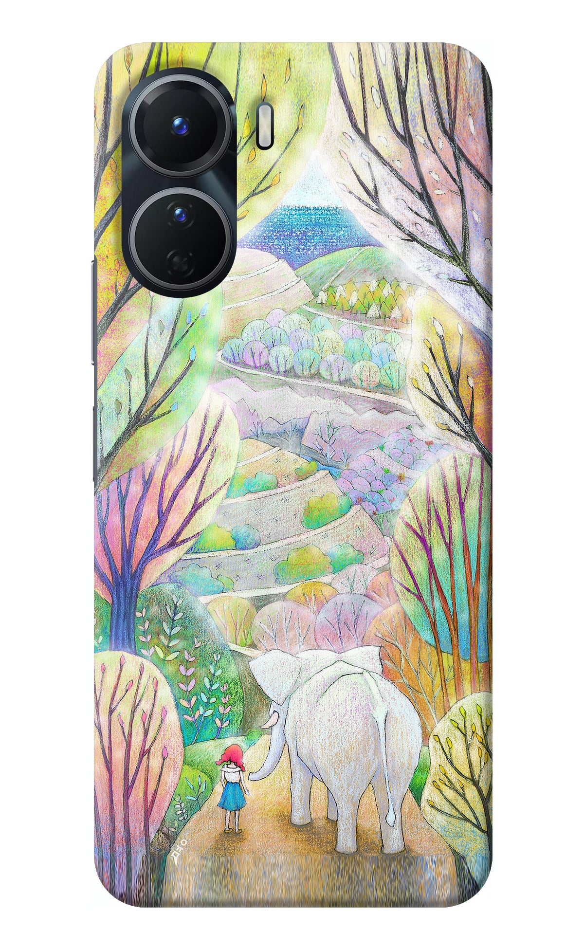 Nature Painting Vivo Y56 5G Back Cover