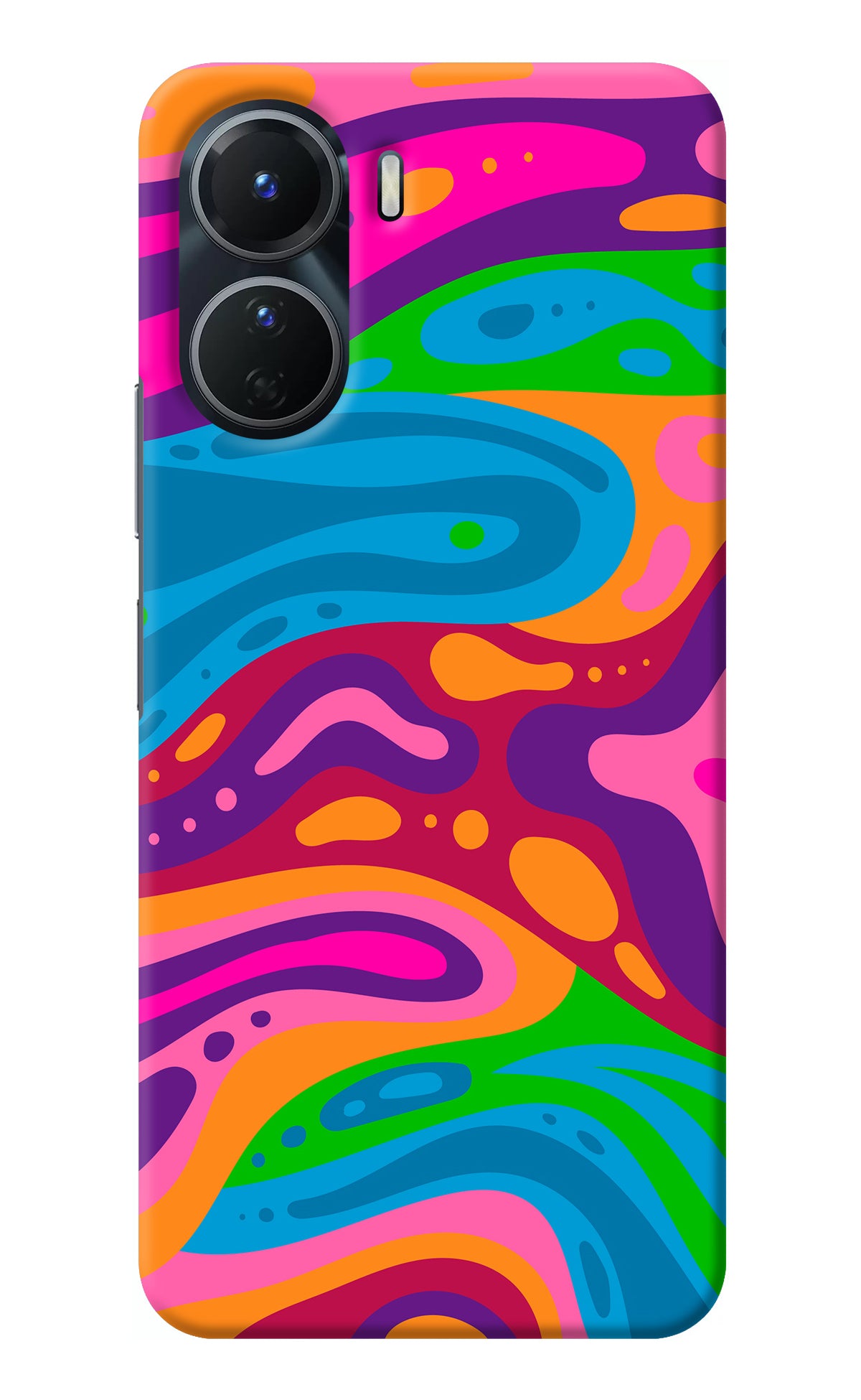 Trippy Pattern Vivo Y56 5G Back Cover