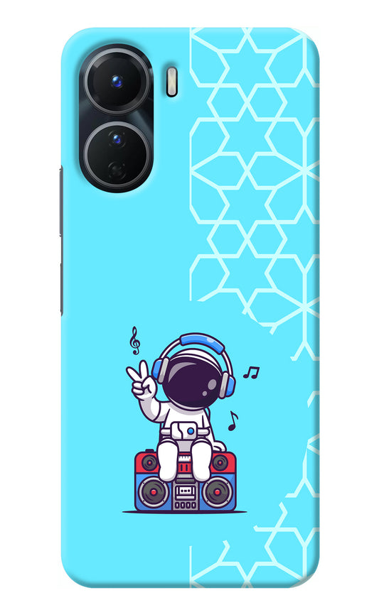 Cute Astronaut Chilling Vivo Y56 5G Back Cover