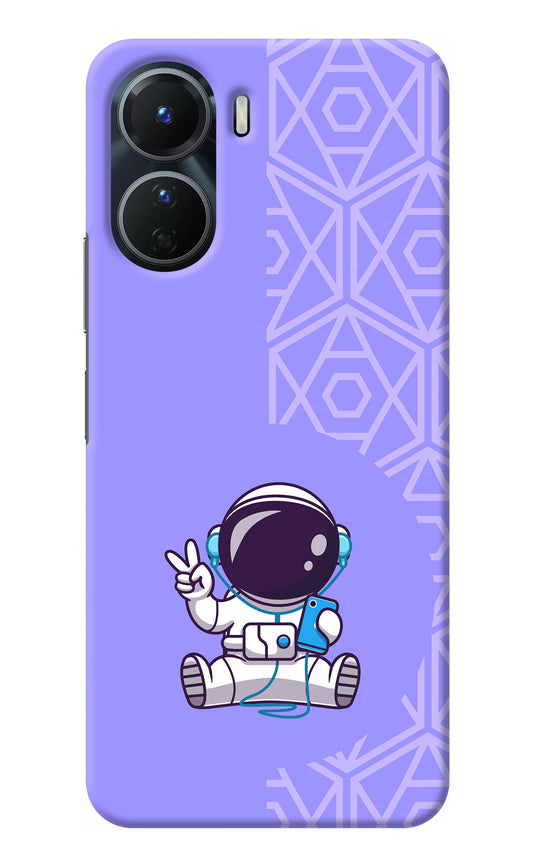 Cute Astronaut Chilling Vivo Y56 5G Back Cover