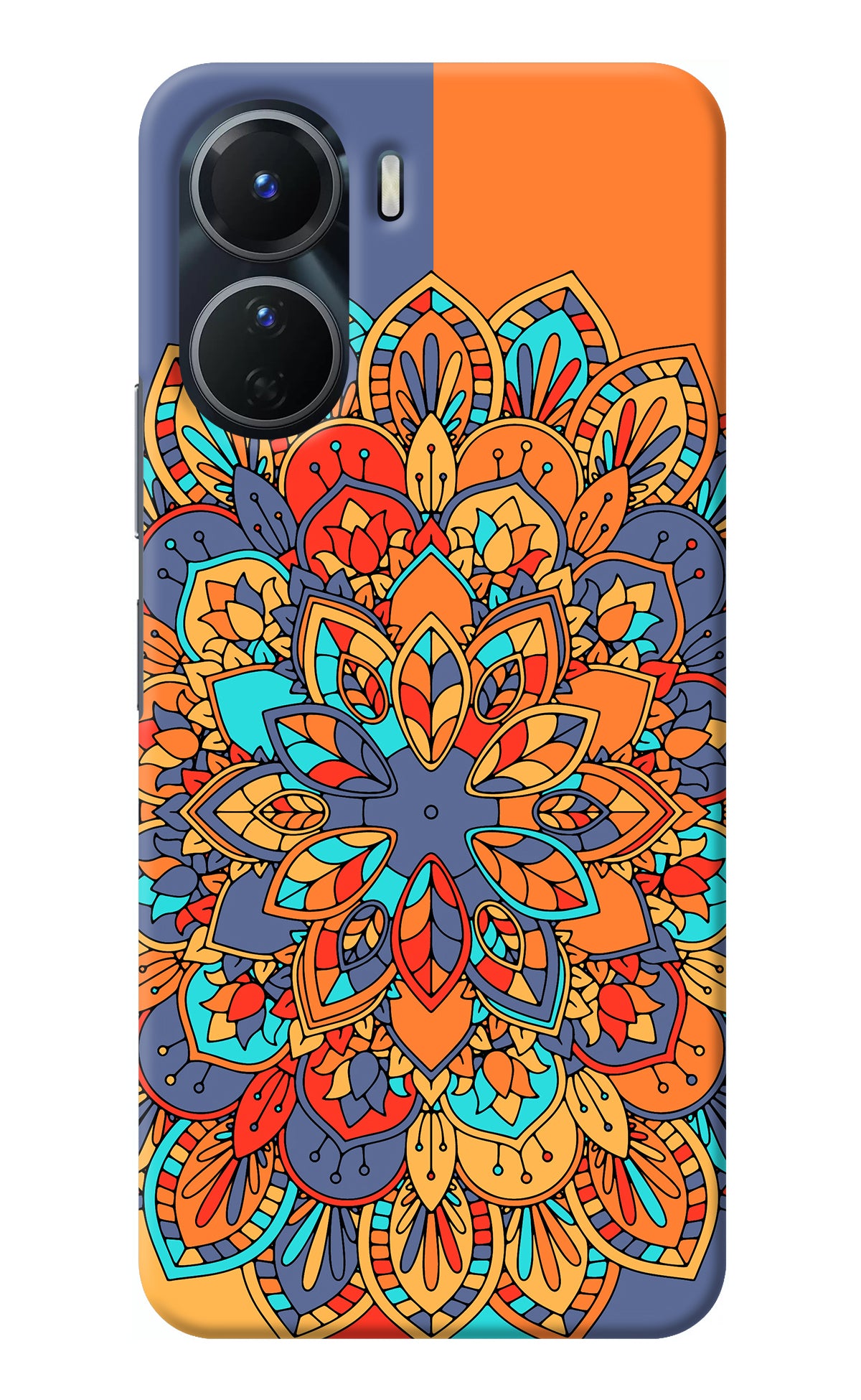 Color Mandala Vivo Y56 5G Back Cover