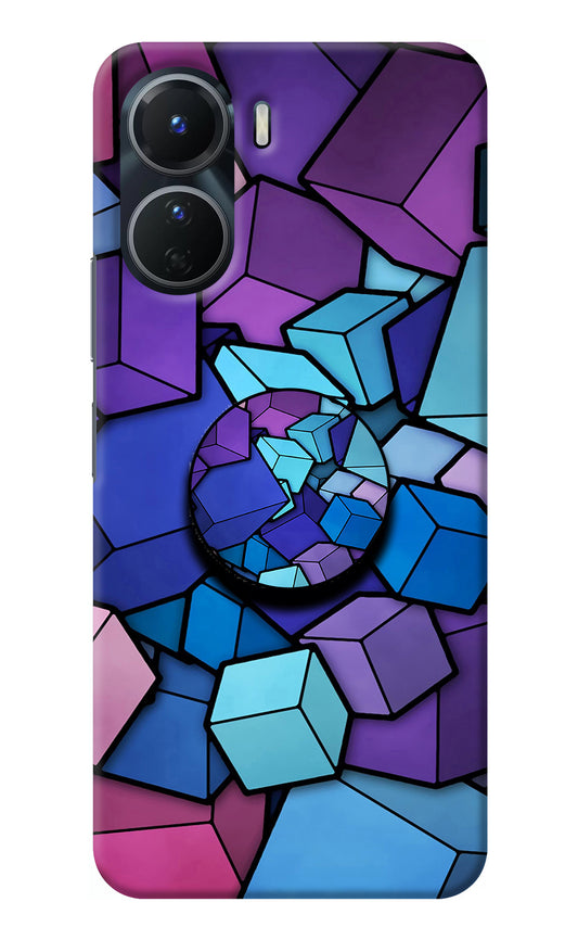 Cubic Abstract Vivo Y56 5G Pop Case
