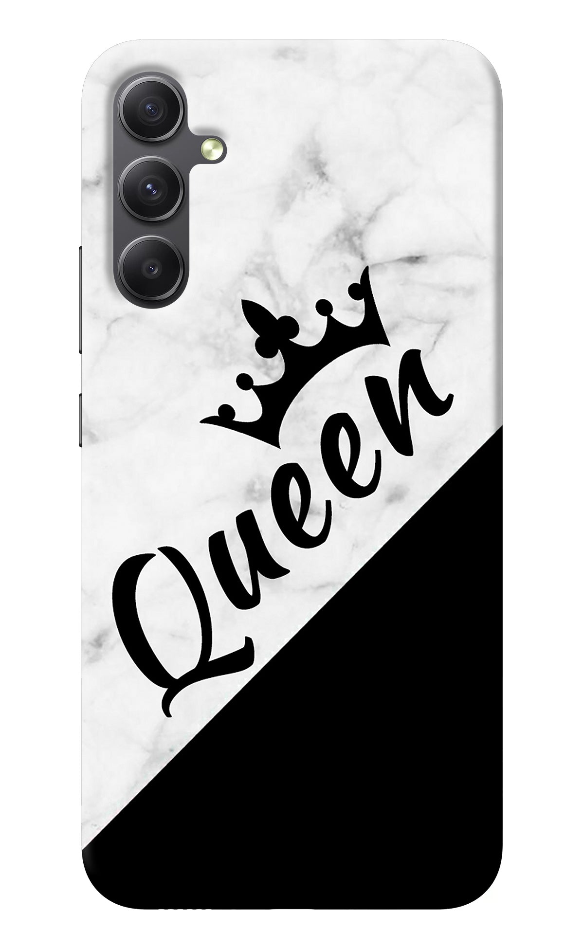 Queen Samsung A34 5G Back Cover