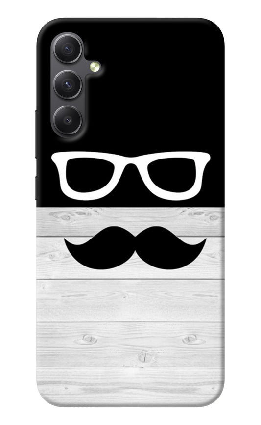 Mustache Samsung A34 5G Back Cover