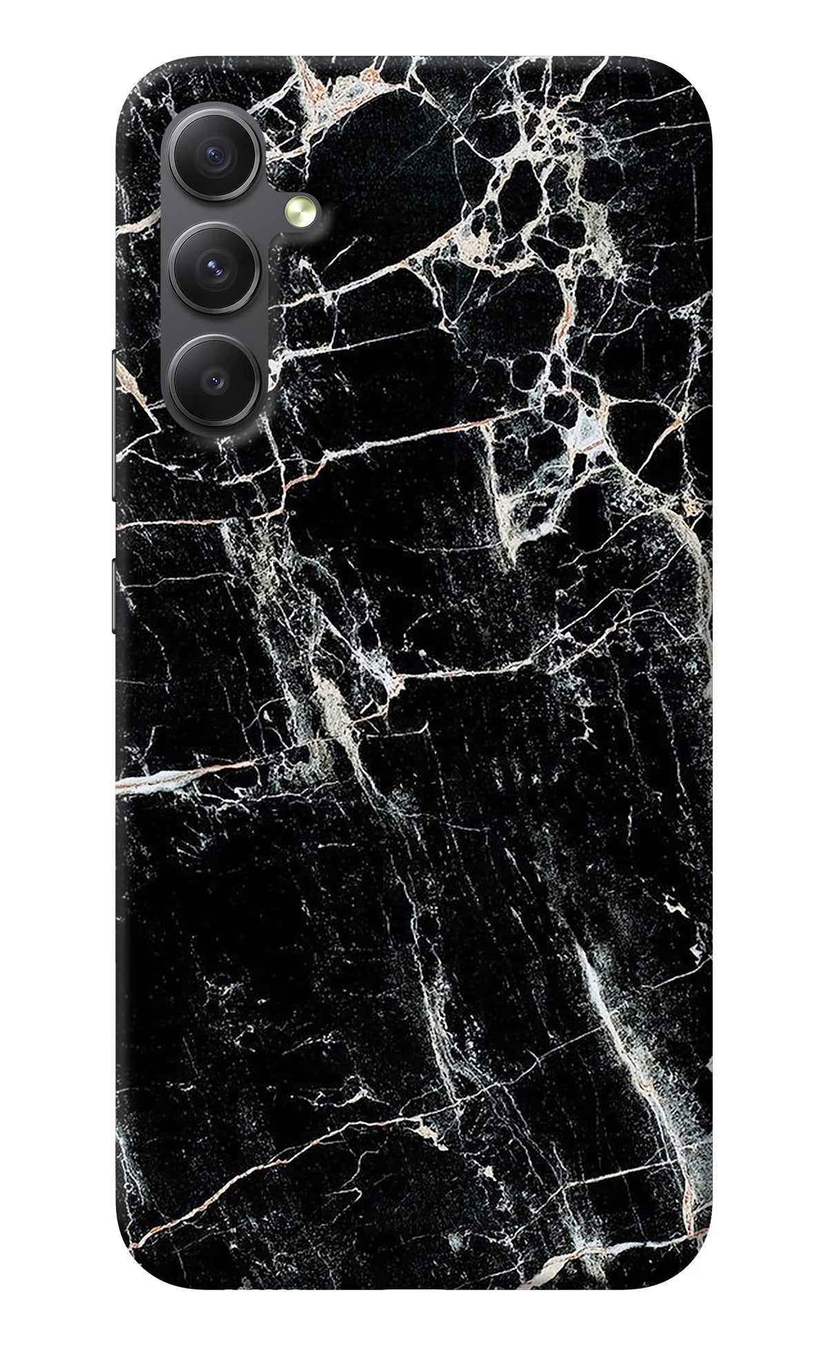 Black Marble Texture Samsung A34 5G Back Cover