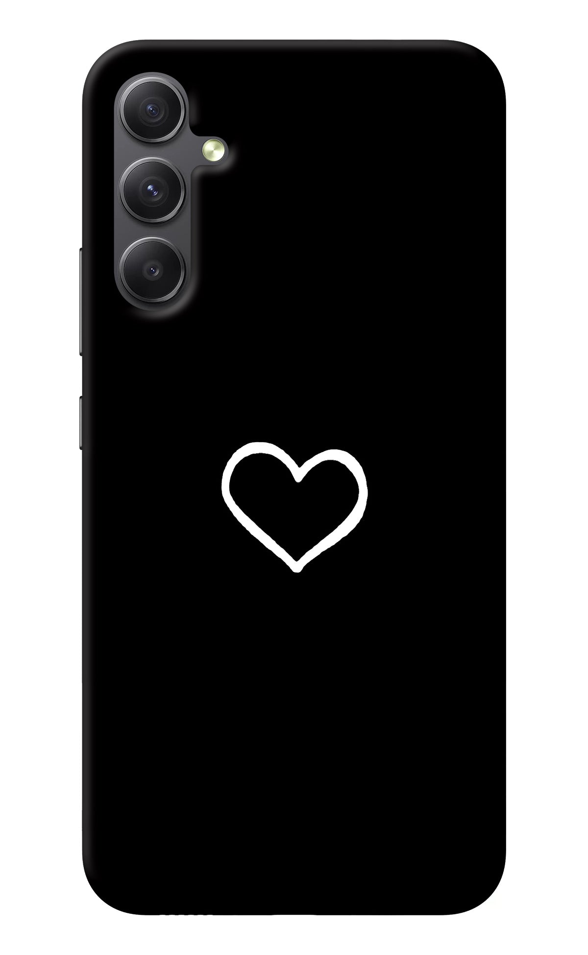 Heart Samsung A34 5G Back Cover