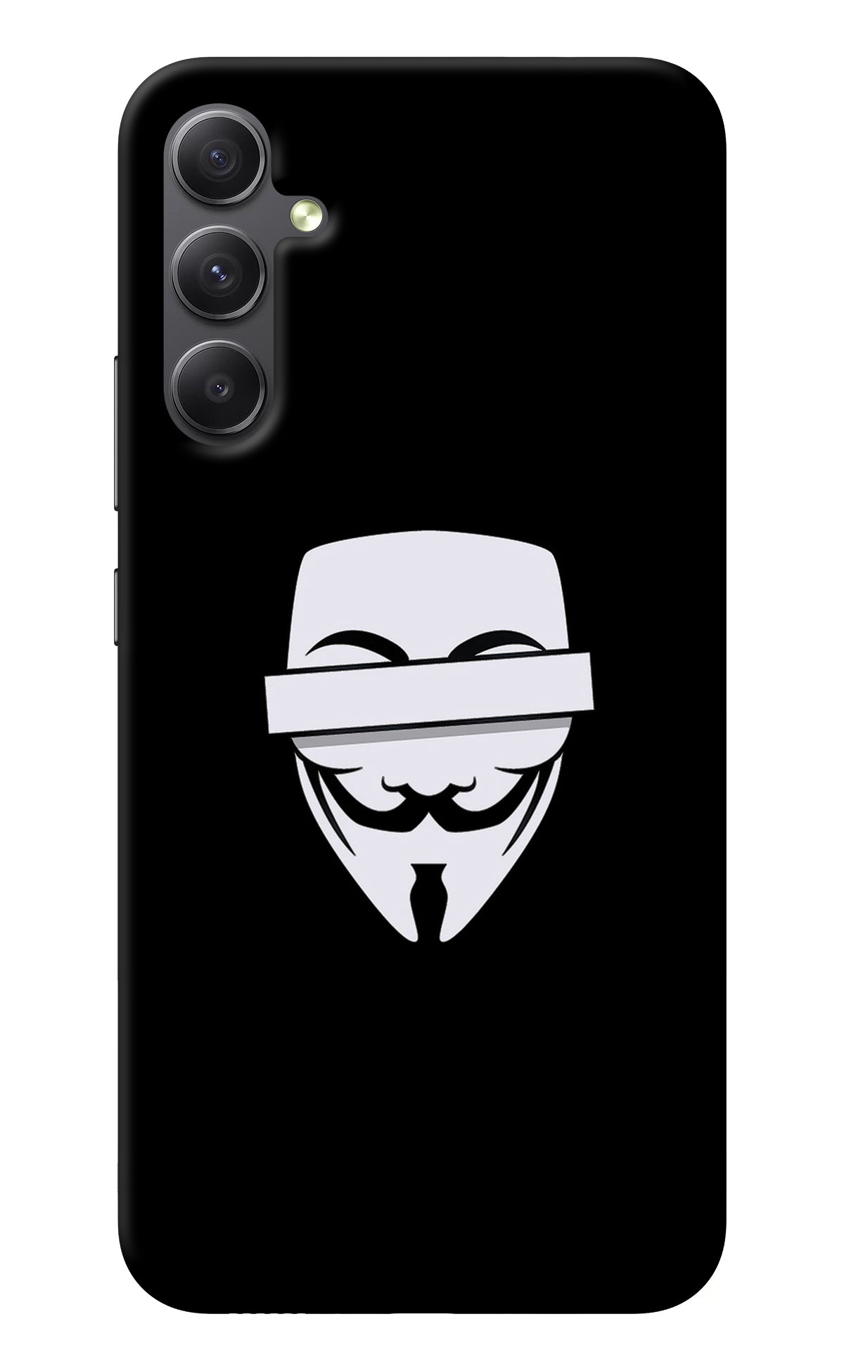 Anonymous Face Samsung A34 5G Back Cover