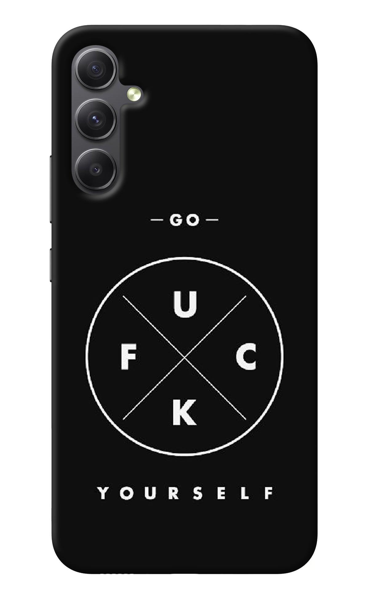 Go Fuck Yourself Samsung A34 5G Back Cover