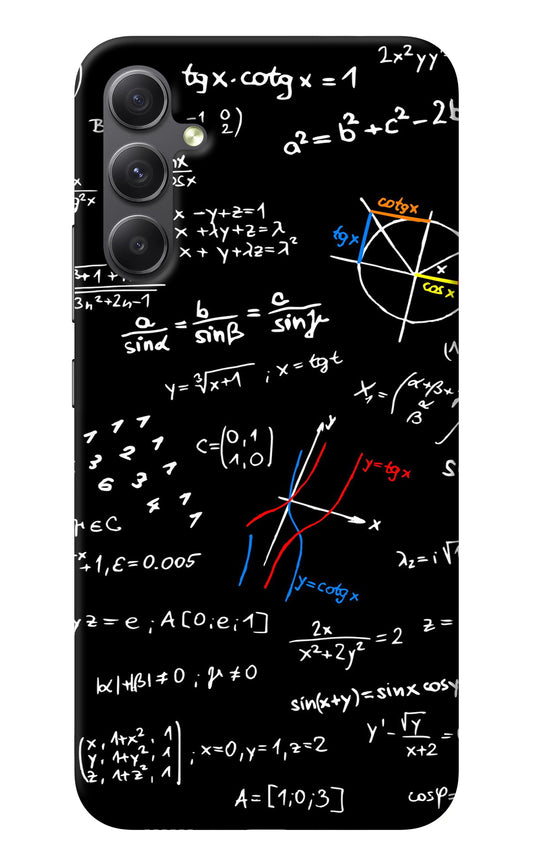 Mathematics Formula Samsung A34 5G Back Cover