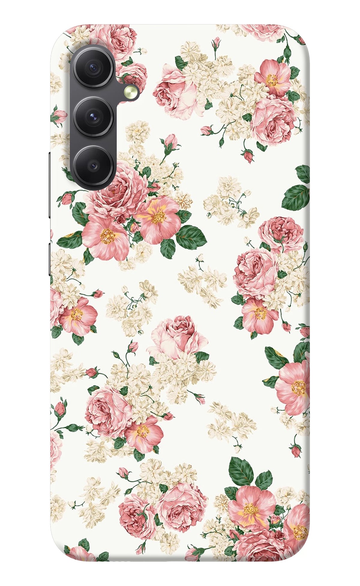 Flowers Samsung A34 5G Back Cover