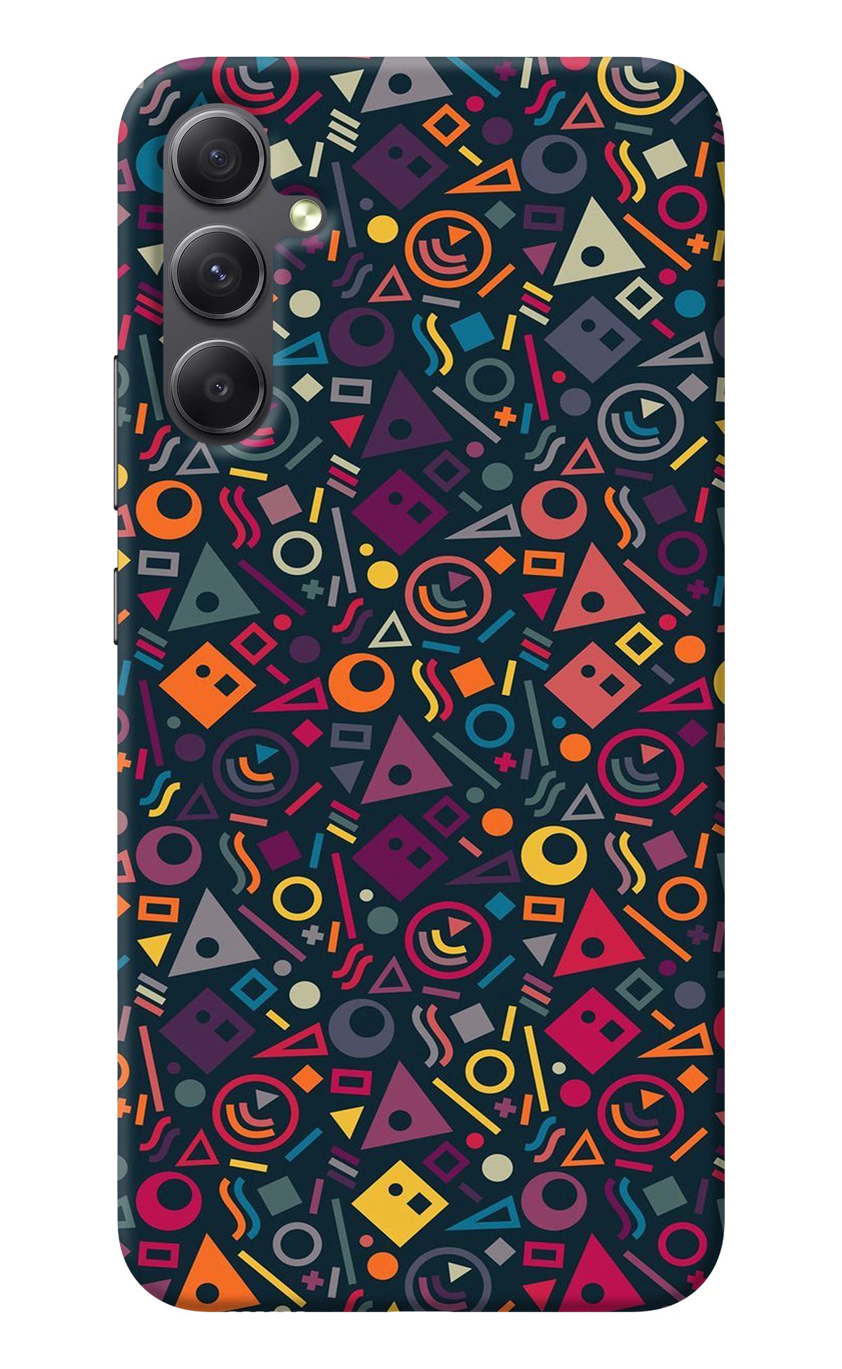 Geometric Abstract Samsung A34 5G Back Cover