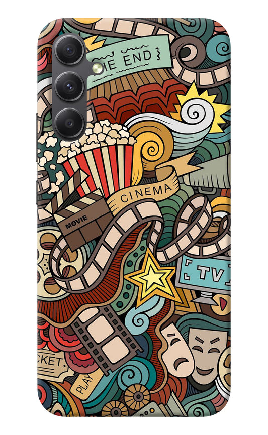 Cinema Abstract Samsung A34 5G Back Cover