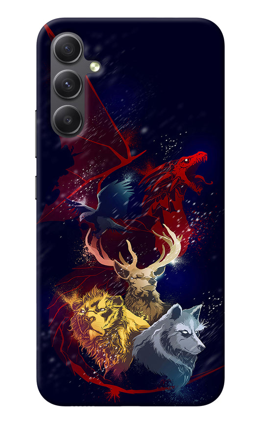 Game Of Thrones Samsung A34 5G Back Cover