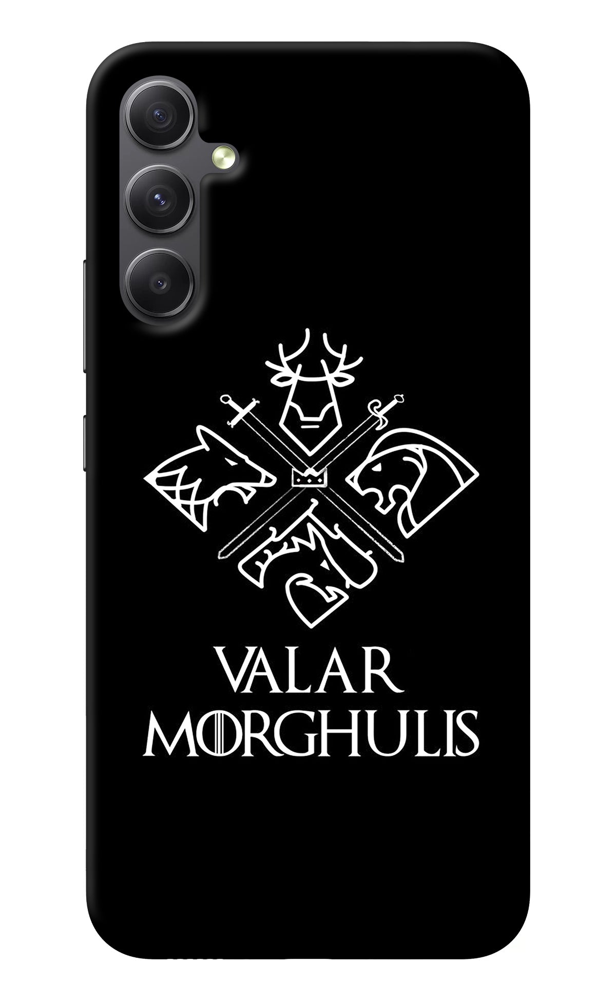 Valar Morghulis | Game Of Thrones Samsung A34 5G Back Cover