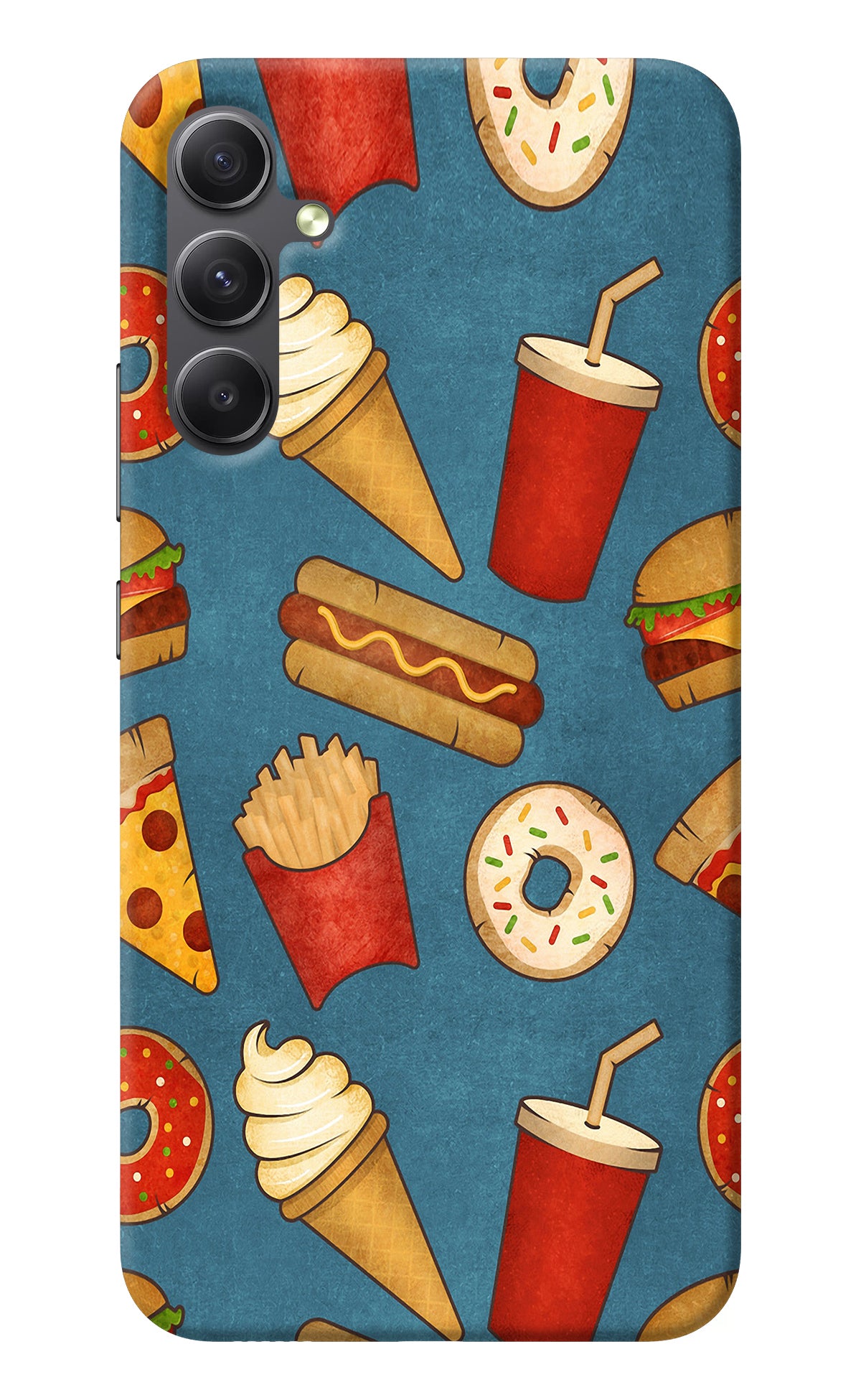 Foodie Samsung A34 5G Back Cover