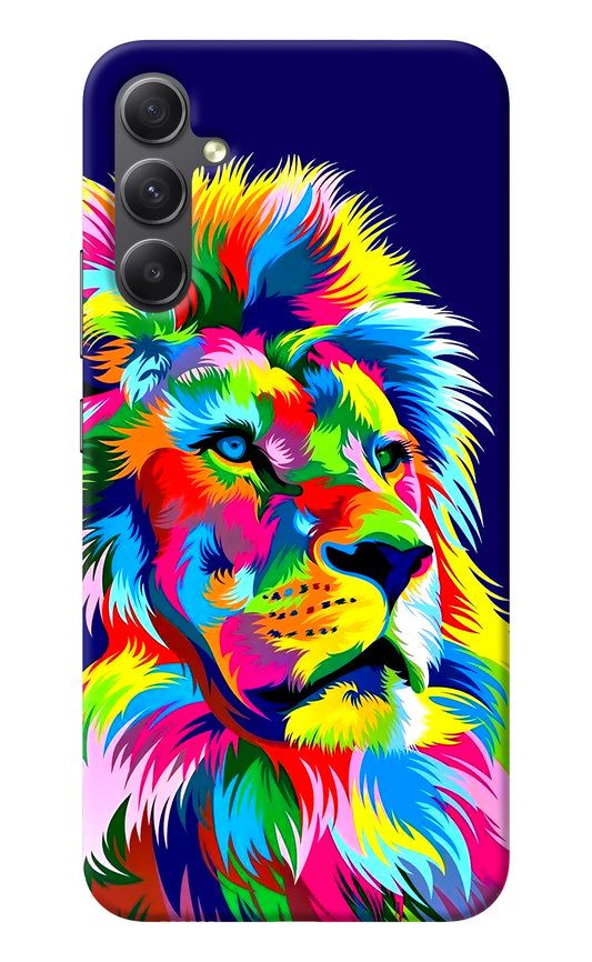 Vector Art Lion Samsung A34 5G Back Cover