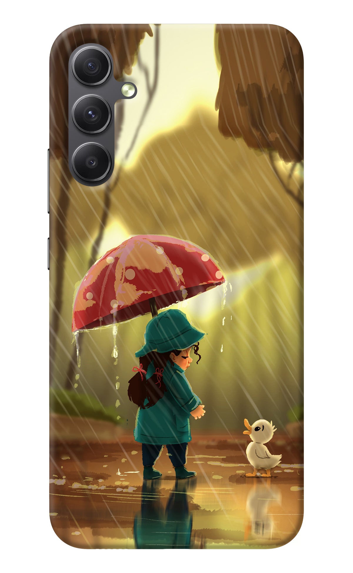 Rainy Day Samsung A34 5G Back Cover