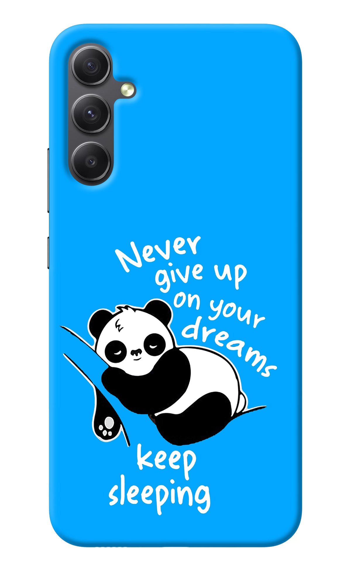 Keep Sleeping Samsung A34 5G Back Cover