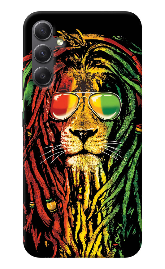 Rasta Lion Samsung A34 5G Back Cover