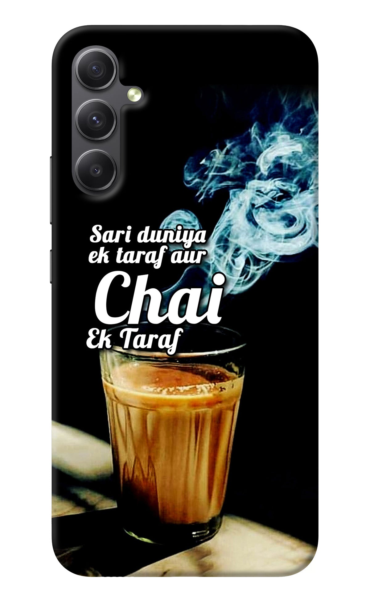 Chai Ek Taraf Quote Samsung A34 5G Back Cover