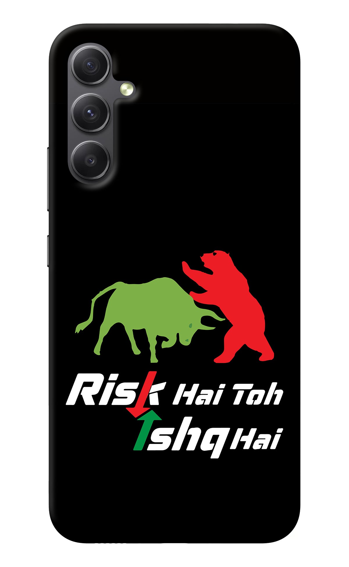 Risk Hai Toh Ishq Hai Samsung A34 5G Back Cover