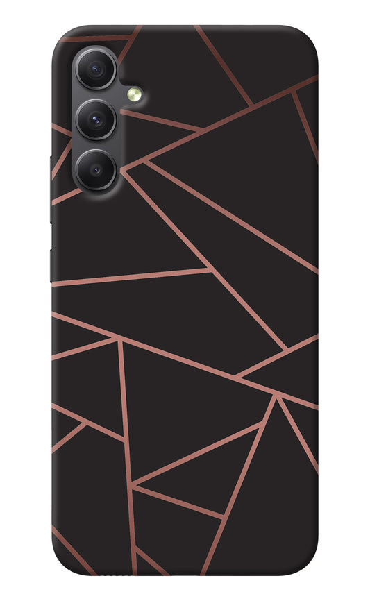 Geometric Pattern Samsung A34 5G Back Cover