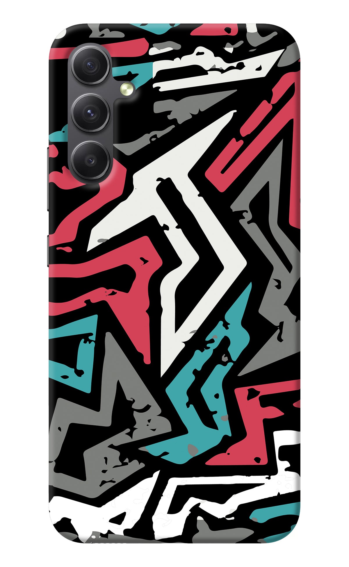 Geometric Graffiti Samsung A34 5G Back Cover