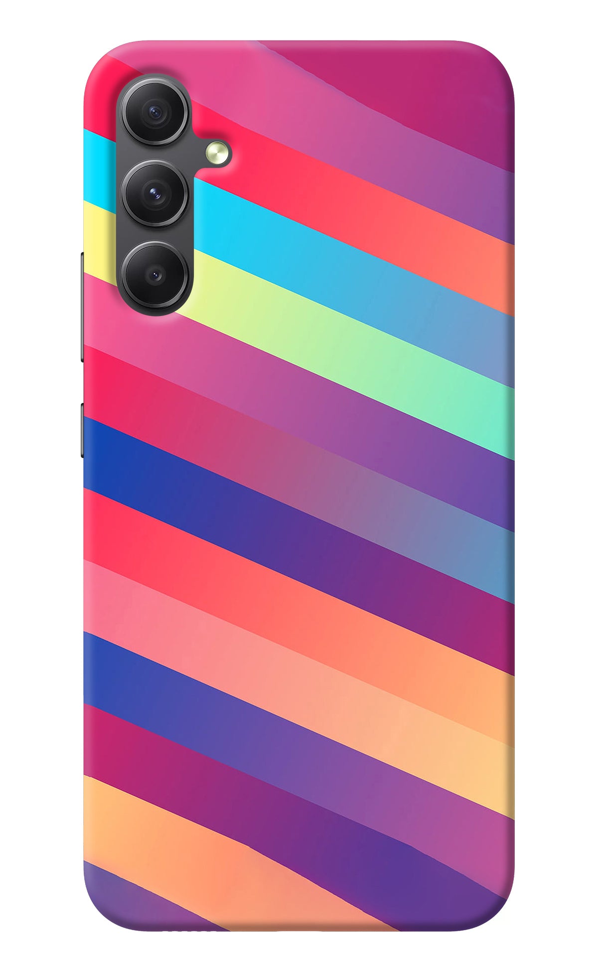 Stripes color Samsung A34 5G Back Cover