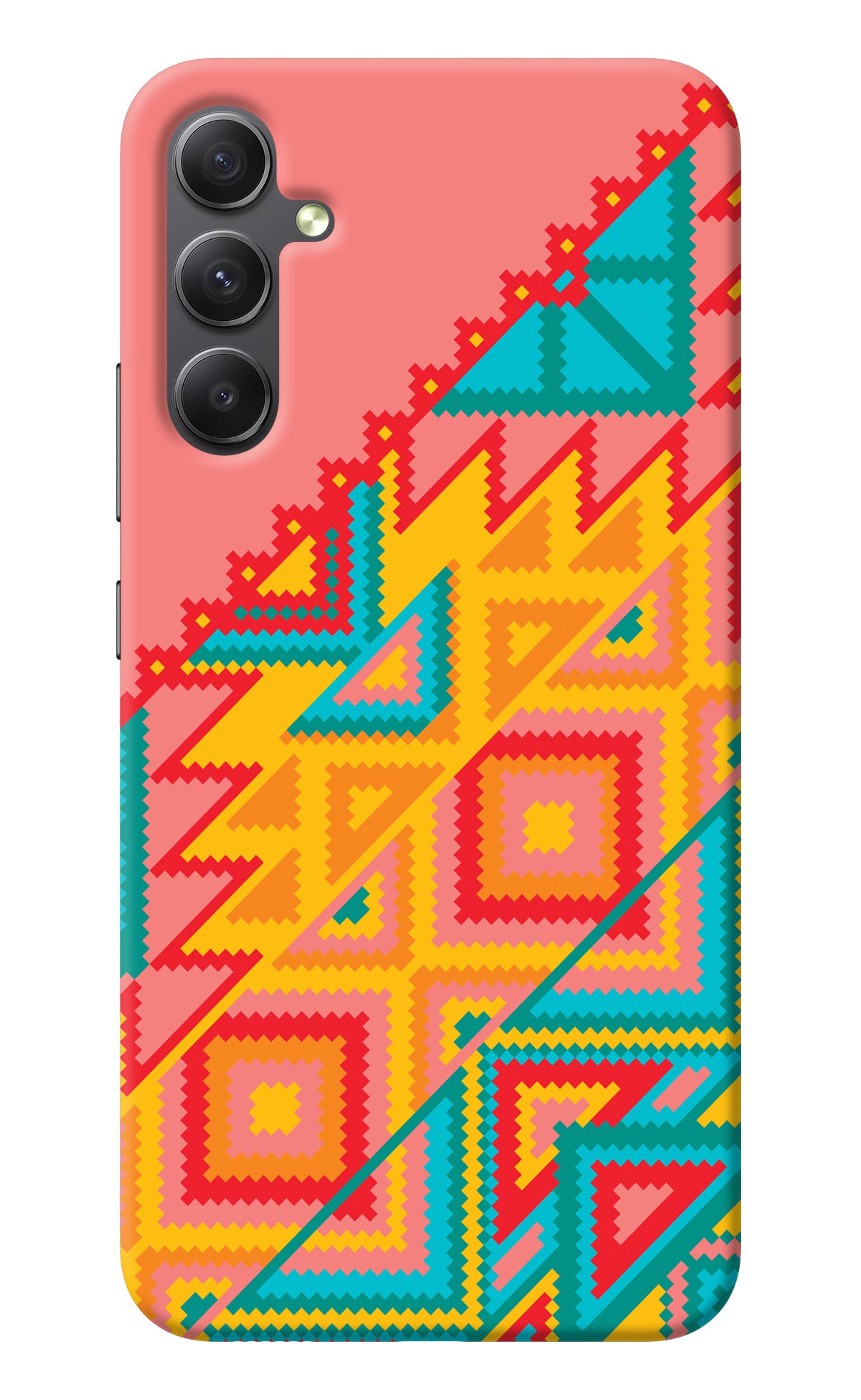 Aztec Tribal Samsung A34 5G Back Cover