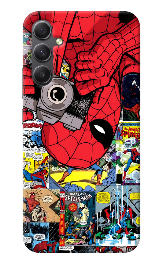 Spider Man Samsung A34 5G Back Cover