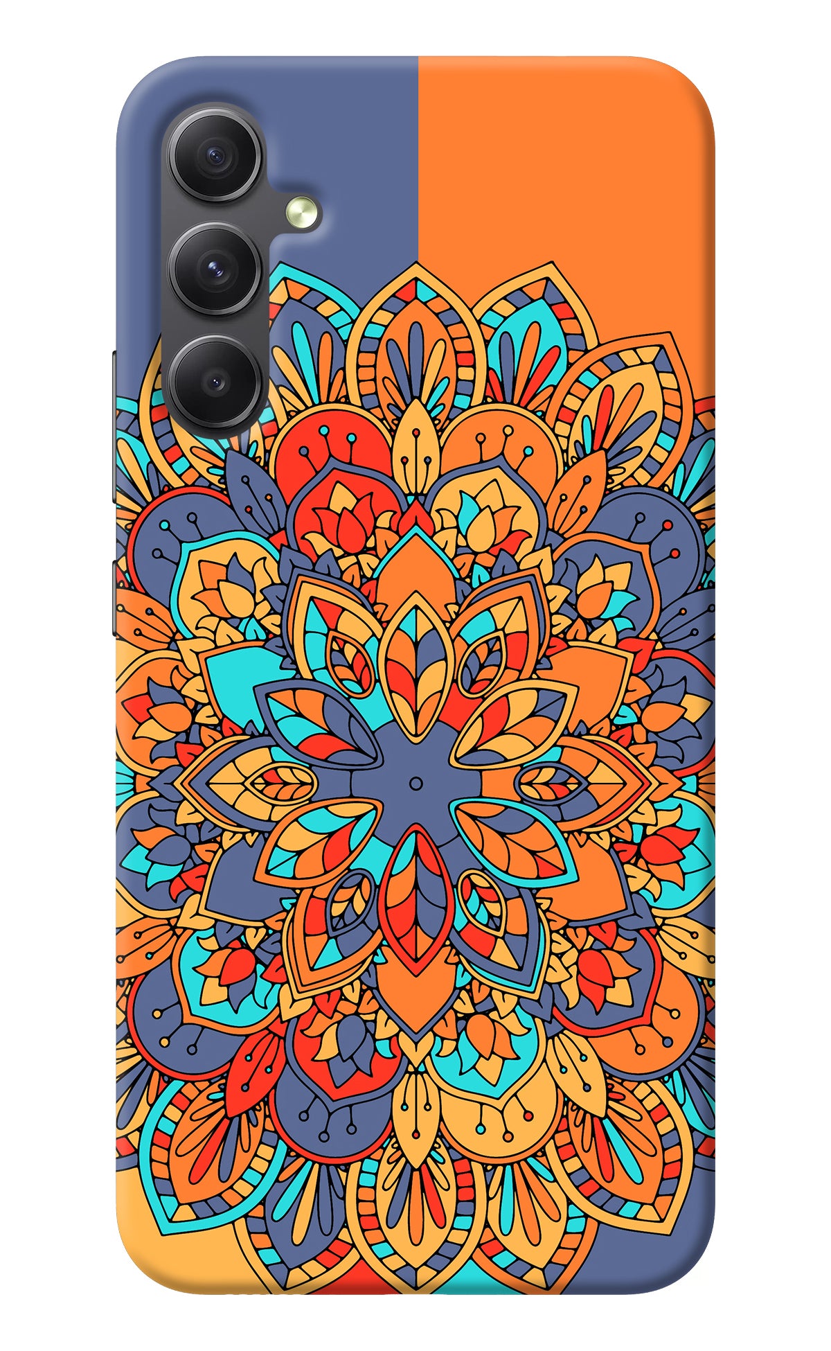 Color Mandala Samsung A34 5G Back Cover