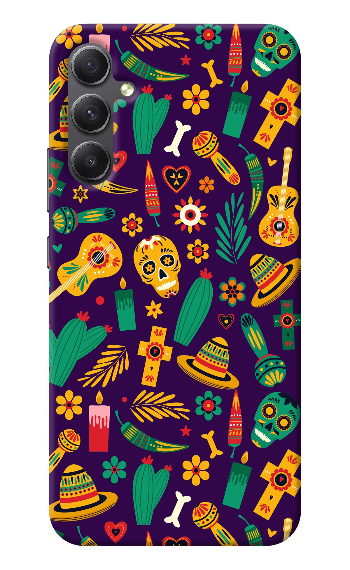 Mexican Artwork Samsung A34 5G Back Cover