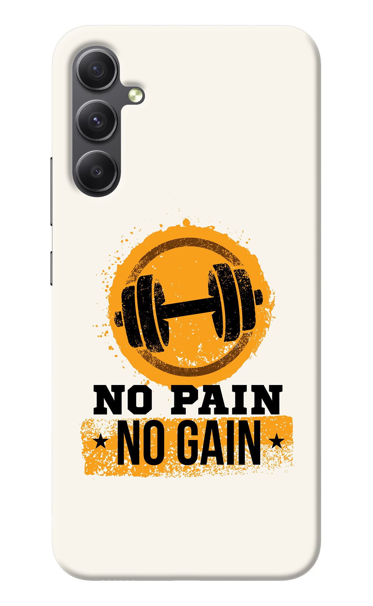 No Pain No Gain Samsung A34 5G Back Cover