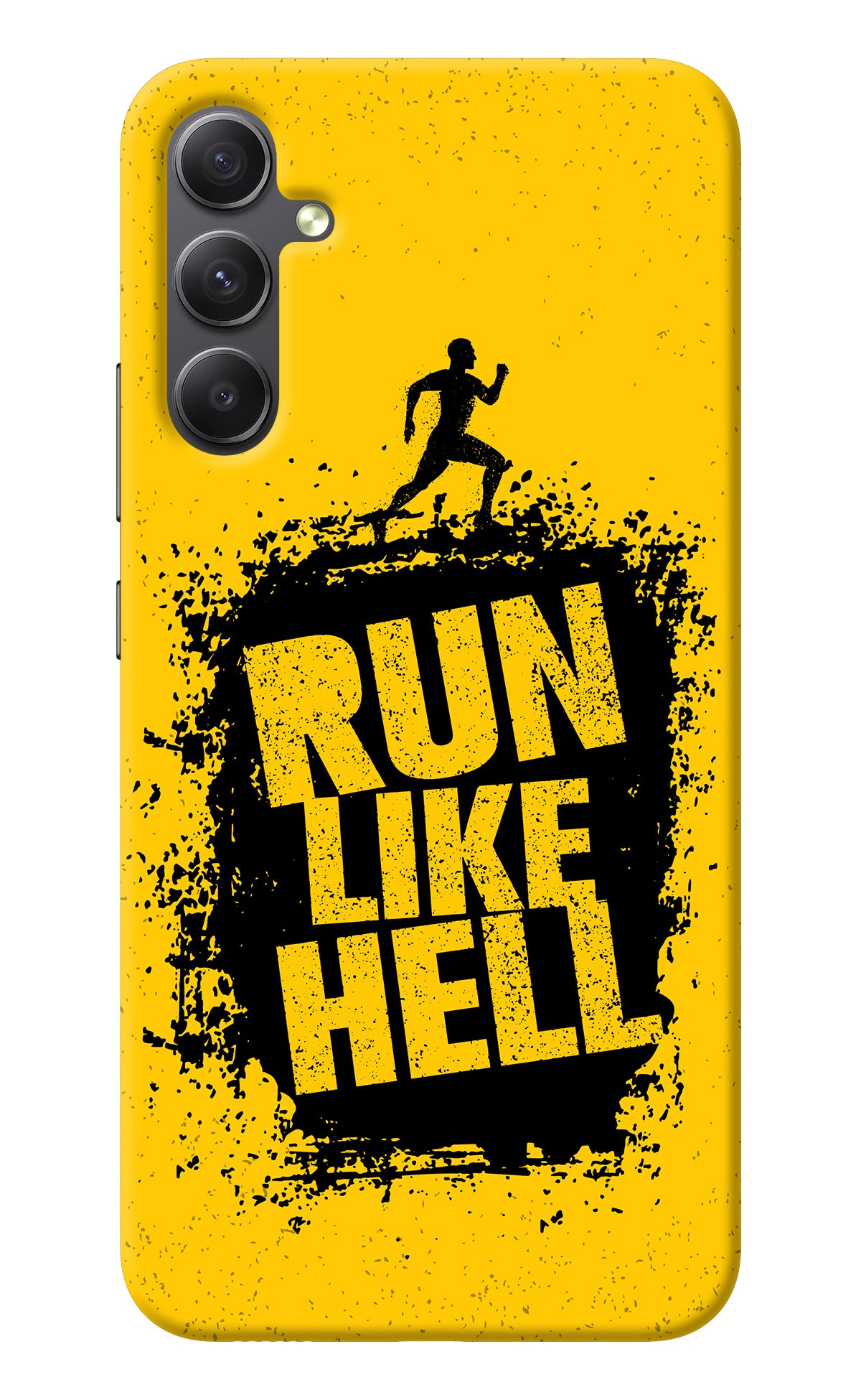 Run Like Hell Samsung A34 5G Back Cover