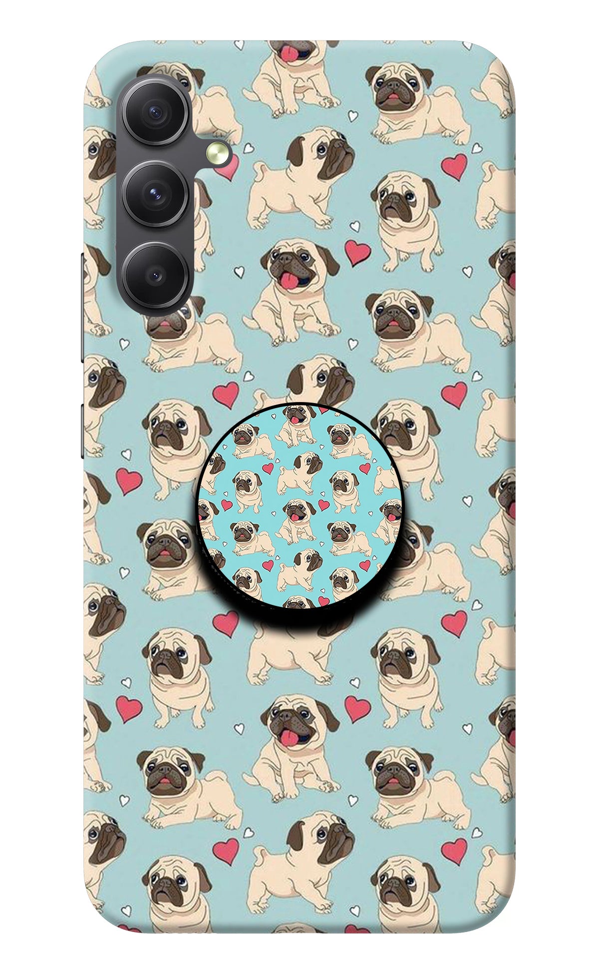 Pug Dog Samsung A34 5G Pop Case