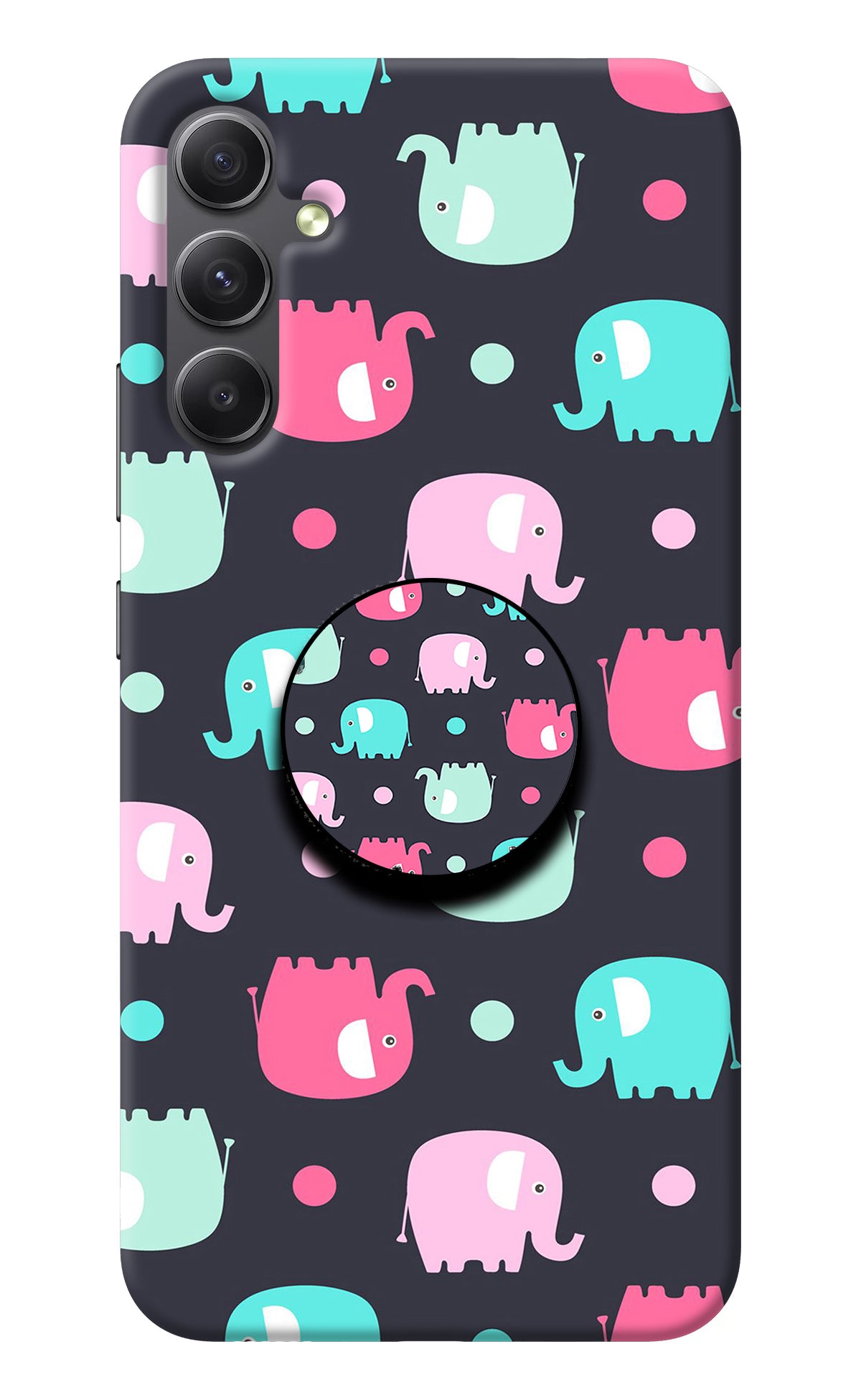 Baby Elephants Samsung A34 5G Pop Case