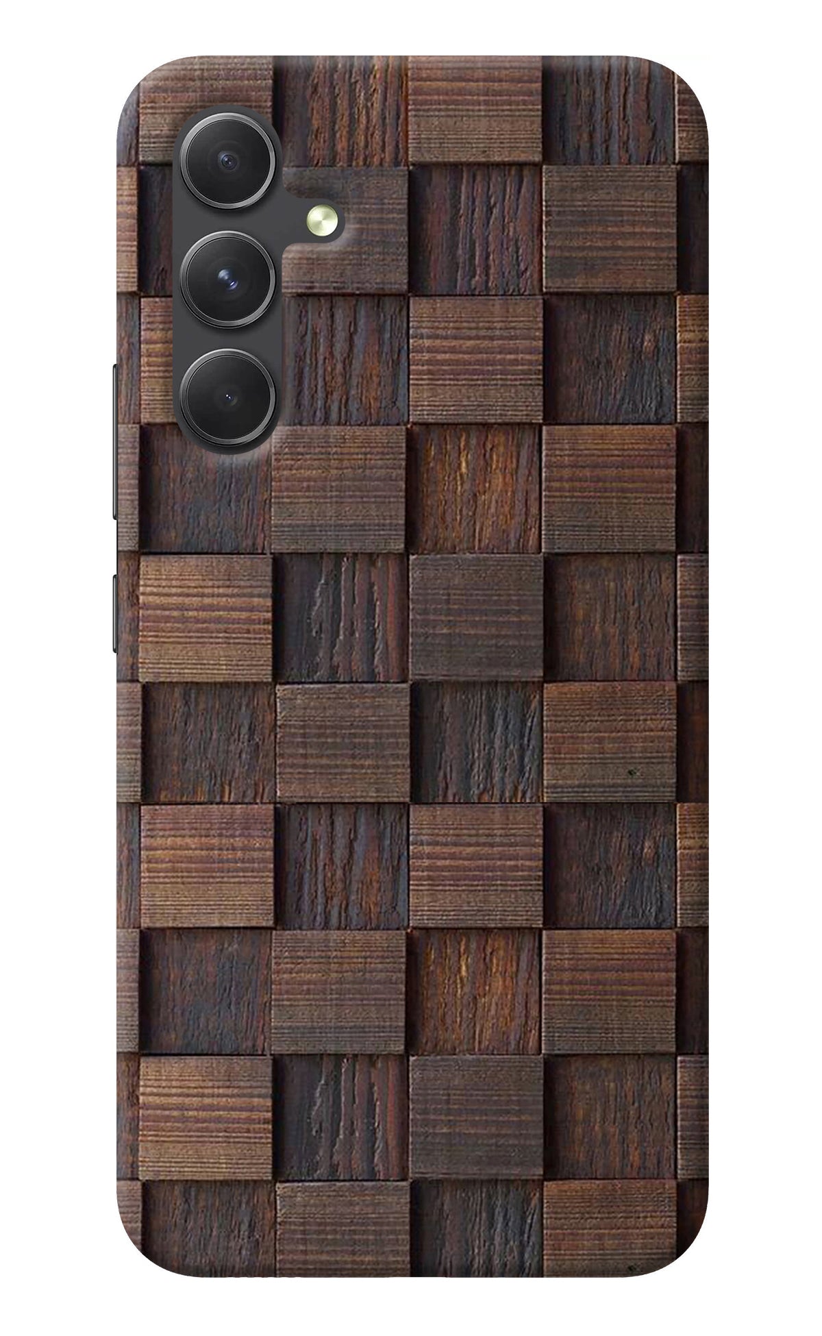 Wooden Cube Design Samsung A54 5G Back Cover