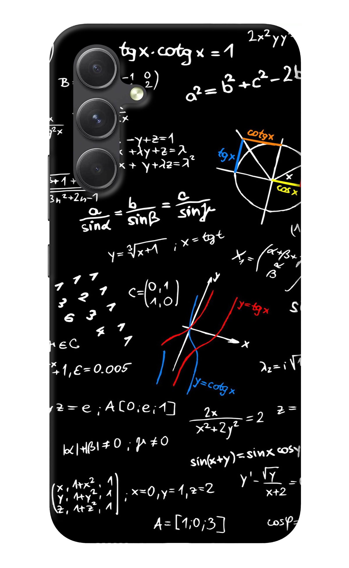 Mathematics Formula Samsung A54 5G Back Cover