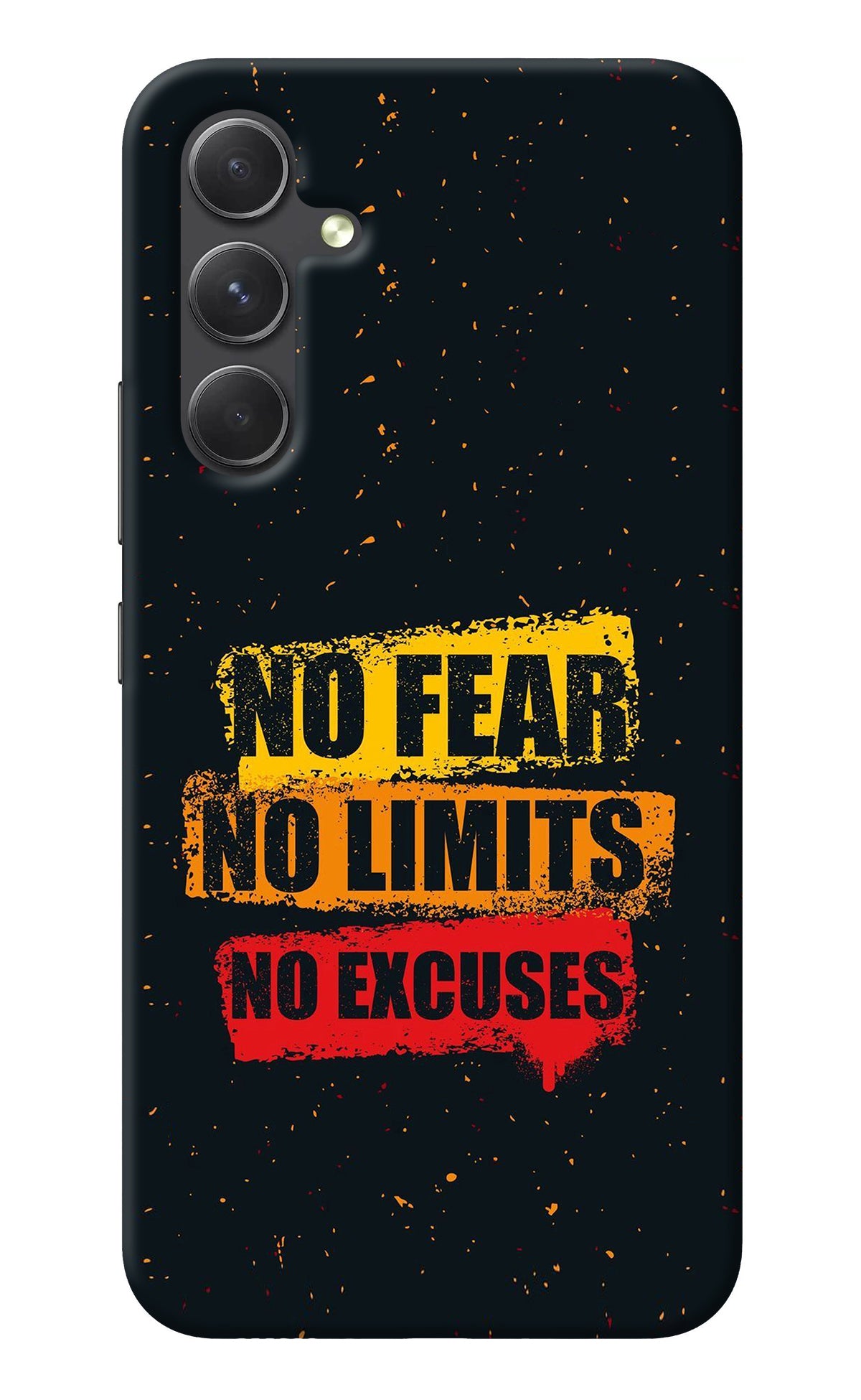 No Fear No Limits No Excuse Samsung A54 5G Back Cover