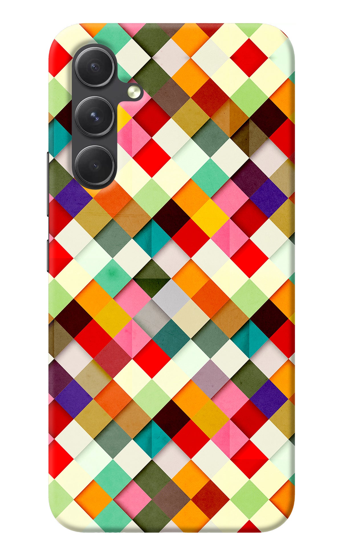 Geometric Abstract Colorful Samsung A54 5G Back Cover