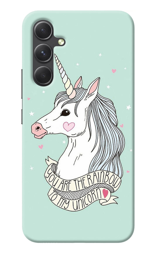 Unicorn Wallpaper Samsung A54 5G Back Cover