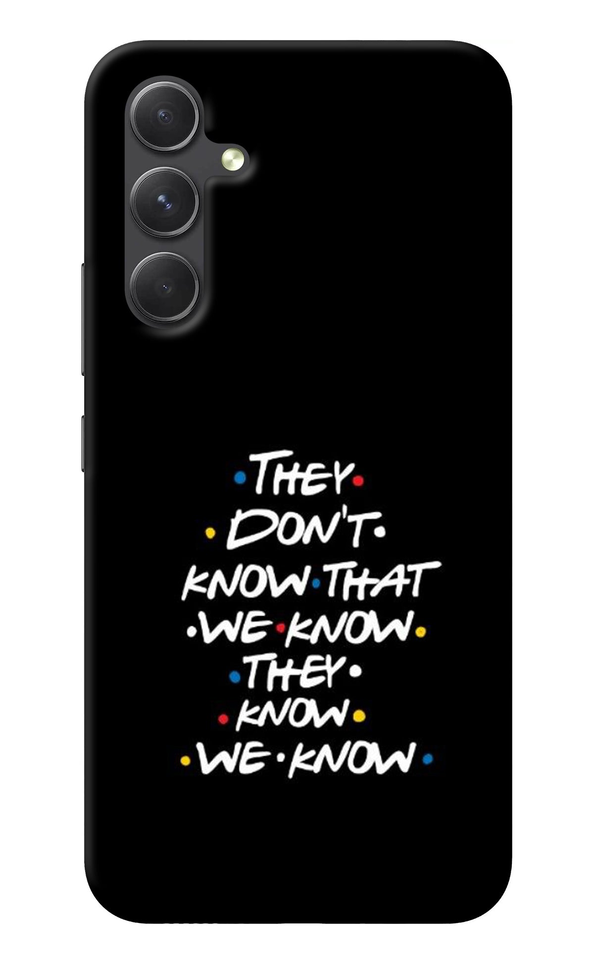 FRIENDS Dialogue Samsung A54 5G Back Cover