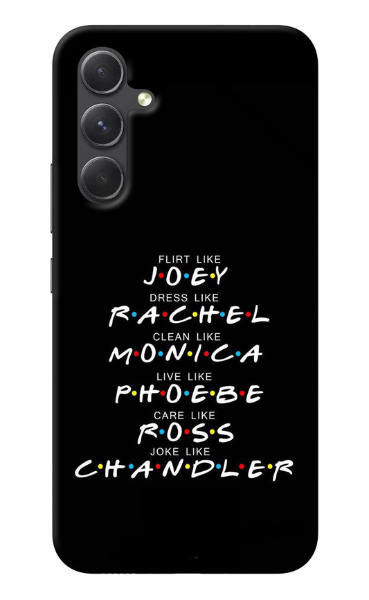 FRIENDS Character Samsung A54 5G Back Cover