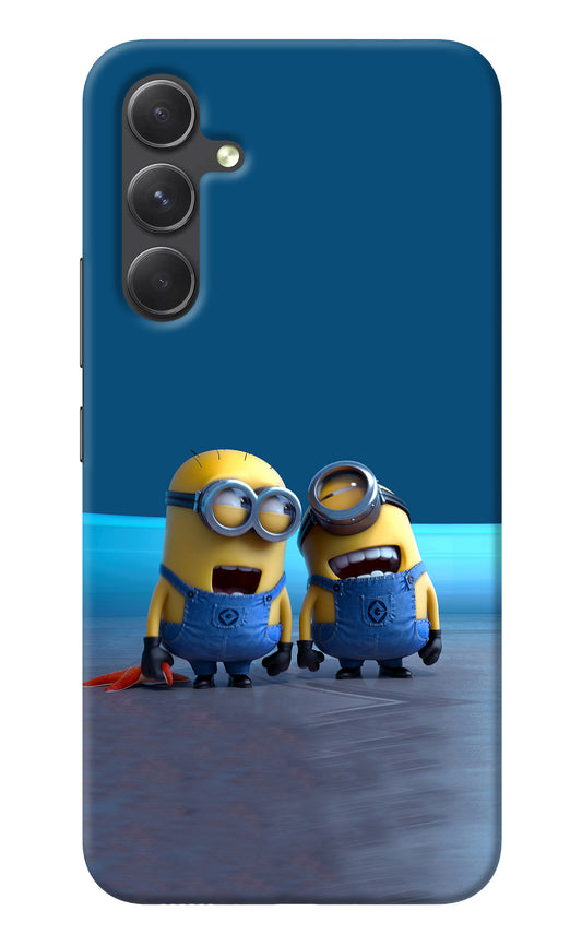 Minion Laughing Samsung A54 5G Back Cover