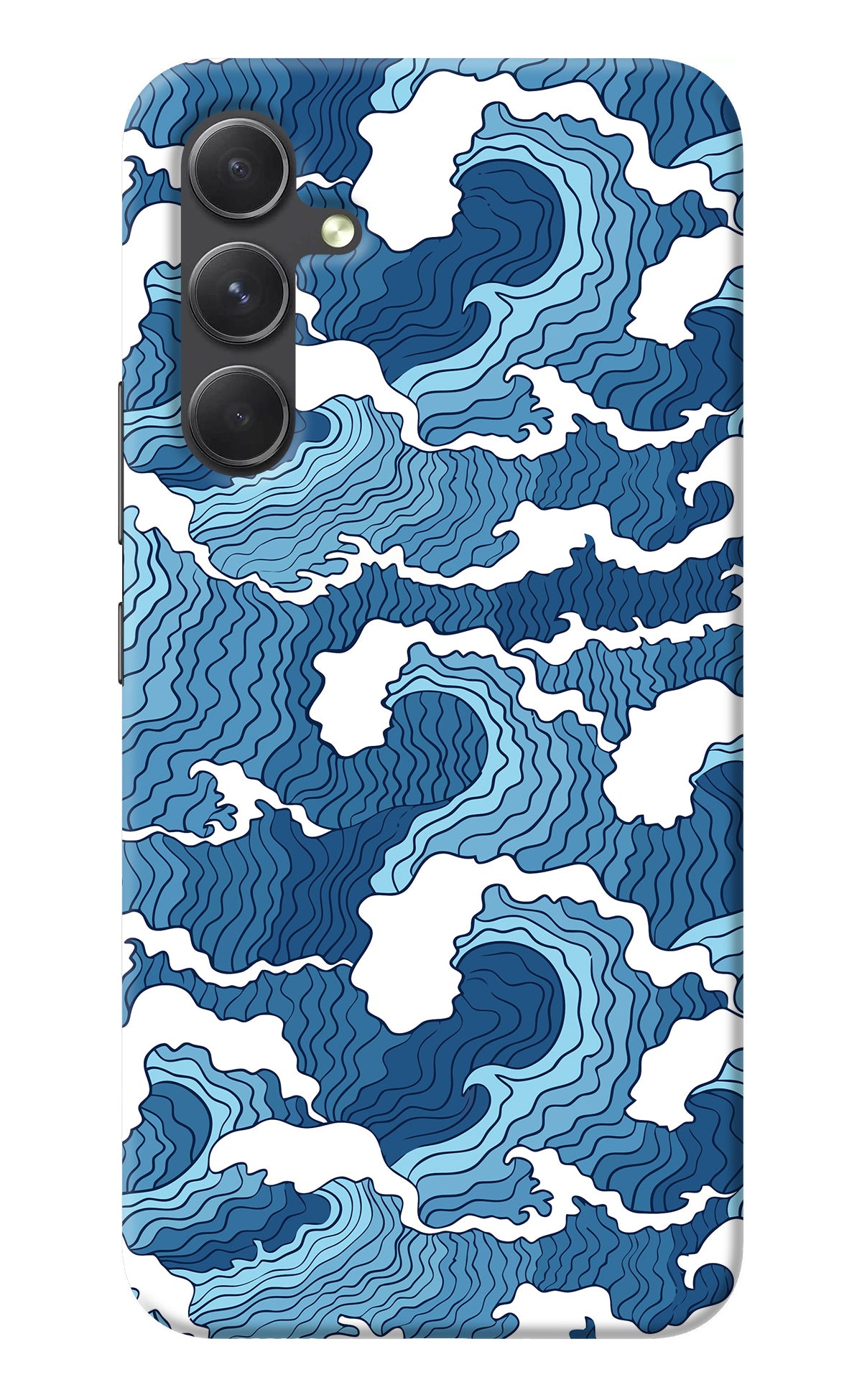 Blue Waves Samsung A54 5G Back Cover