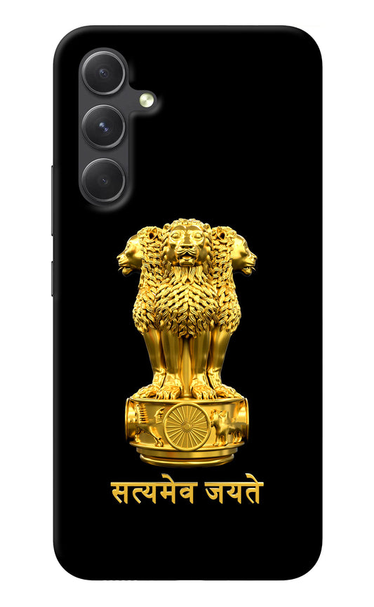 Satyamev Jayate Golden Samsung A54 5G Back Cover