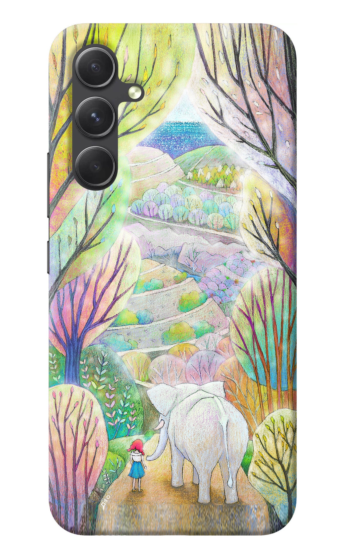 Nature Painting Samsung A54 5G Back Cover